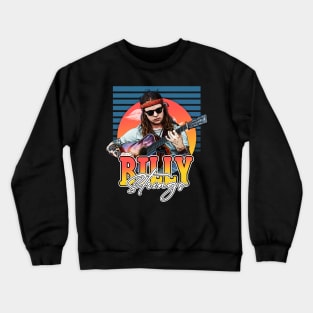 80s billy strings flyers Crewneck Sweatshirt